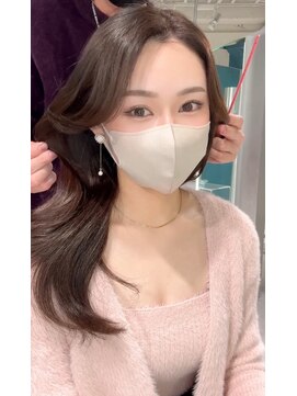 ユー(juu.) 【juu./星ヶ丘】韓国風くびれバングの魅力