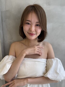 ロンドルーチェ 心斎橋(Lond luce) 大人ガーリー×似合わせカット【髪質改善／縮毛矯正】