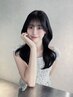 【Aoi平日限定クーポン】韓国カット+透明感カラー+トリートメント