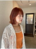 オレンジブライトボブ