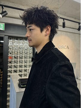 オルカ(ORCA) スパイキーショート ピンパーマ 短髪パーマ【五嶋響】