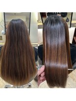 アミーベルレーヴ(AMI a BELLE Reve)&nbsp;ぷるぷる質感☆【髪質改善ストレートエステ】