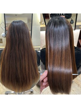 アミーベルレーヴ(AMI a BELLE Reve) ぷるぷる質感☆【髪質改善ストレートエステ】