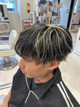 プロ ヘア テック(PRO HAIR TEC) ハイライト×マッシュ