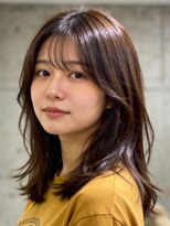 ラシェル パル ノエル(Laciel par Noel) シースルーバングくびれミディ