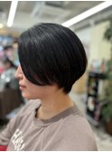 【ハンサムショート】多毛でも美シルエットすっきり大人ショート