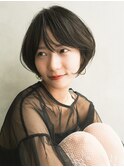 大人可愛い20代30代40代50代小顔ショートボブナチュラルショート