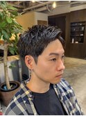 アップバングショート