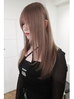 カシェル トウキョウ(Cashel Tokyo) ケアブリーチで作るミルクティーベージュ グレージュ リタッチ