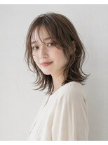 モリワキ 宮之阪店&nbsp;ミディアムレイヤー×ニュアンスパーマ