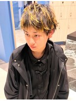 アース 郡山コスモス通り店(HAIR&MAKE EARTH)&nbsp;金メッシュ×ベリーショート