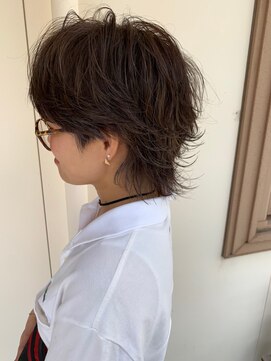 マイ ヘア デザイン 岡崎(MY hair design) ハイライトウルフヘアー