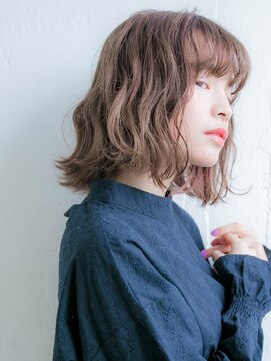 ルティア 池袋(Lutia) 波ウェーブゆるボブ
