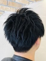ヘアースパパズ(hair spa PAZ) 束感ショートツーブロックスマートマッシュ メンズ/カット/コタ