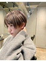 ビビト(bibito)&nbsp;bibito color 透けるラベンダーベージュ　ハンサムショート