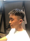 クロップ フェードカット