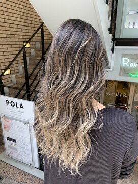 ラフ 難波店(LAFF) #黒髪#ボブルフ#ネビージュ#小顔#ワンレン