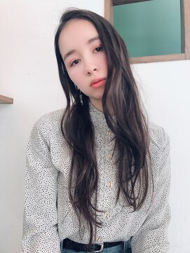 クシュ 所沢東口店(kusyu...) ブルーシルバー/パープルブラック/ヘルシースタイル/斜めバング