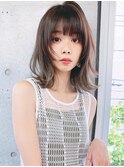大人のこなれ感*お洒落ミディアムレイヤーカット
