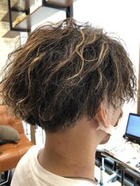 フレンズ 手稲店(friend's)&nbsp;ツイストスパイラルパーマ／ポイント分ブリーチ