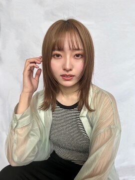 カリノ(crino:) #顔周りレイヤー #チューニングストレート