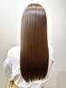 髪質改善ヘアエステ　カット&カラー&トリートメント ￥22,000