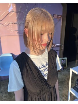 ワーカー ミミ(worker MIMI) 顔周りレイヤーボブ