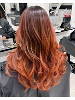 アライブ キチジョウジ(ALIVE Kichijoji) 【ALIVE吉祥寺】オレンジバレイヤージュカラー