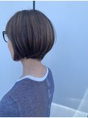 落ち着きのある大人ボブ
