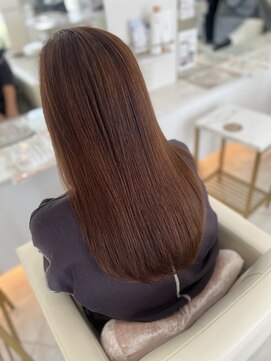 シャルム バイ アローズ 久留米店(CHARM BY AROSE) 20代30代40代大人可愛い耳かけナチュラルストレートロブ