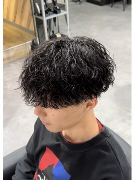 ビカムメンズヘアー 栄店(become men's hair) 定番人気No.1波巻きパーマ
