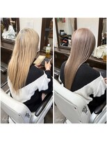 ムーブ(Moob)&nbsp;透明感・艶感抜群ミルクティーベージュカラー【別府】