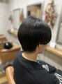 ポッシュヘアー(POSH hair)&nbsp;黒髪ハンサムショート[ショート/ショートヘア/盛岡ショート]