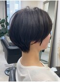 ハンサムショート 髪質改善 博多美容室
