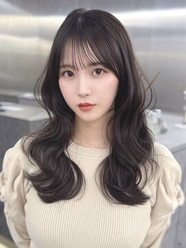 マウルルナ(MAEUL luna) レイヤーカット　ウェーブヘア　くびれ　『MAEUL luna 桔川』