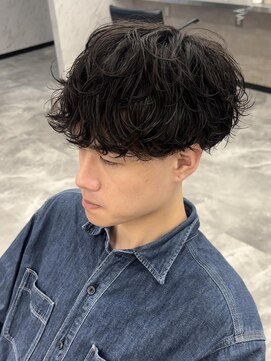 オム ブランシェ(HOMME BLANCHE’) 【Natsuki】メンズシャドウパーマ