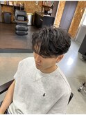 シースルーフェザーショート