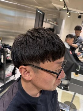 フランクスバーバーザスタンド(Frank’s barber the stand) マッシュヘアスタイルS