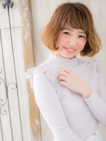 シェイプスサロン ハナレ 辻堂美容室(Shapes salon HANARE) 辻堂/髪質改善/ハイトーンエンドカラー!大人ガーリーボブパーマf