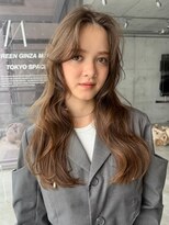 スクリーンギンザメゾン 銀座(SCREEN GINZA MAISON.)&nbsp;くびれヘア/アプリコットオレンジ/ハイライトカラー/銀座