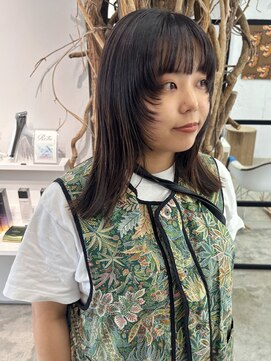 ソーソー(SoSo) ショートボブハイライトレイヤーカットヘアセット/鹿児島/天文館