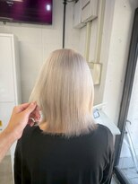 セレーネヘアーレイズ 梅田店(Selene hair Raise)&nbsp;外はねボブ☆ホワイト