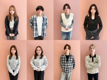 ご希望のメニューに合わせてスタイリストをお気軽にご指名下さい。各メニューに特化したスタッフをご紹介☆