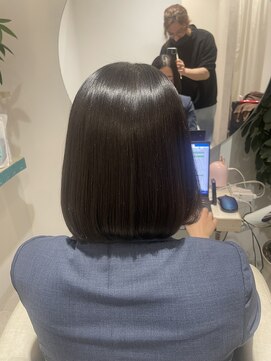 ビーエフサロン(BxF SALON) 柔らか美髪ストレートボブ