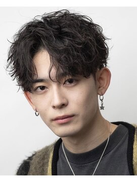 アストラ(ASTRA) MEN’S HAIR/波巻きツイストスパイラル/リバースセンターパート