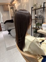 ティアレ(Tiare) 柔らかベージュカラー、顔周りレイヤー