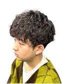 メンズパーマ/ニュアンス/フェザー/フェード/眉毛/バーバー
