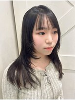 ウリ 横浜(uli)&nbsp;ロングシャギーウルフカット×髪質改善トリートメント