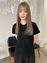 ギャザー 豊橋(Gather) ミルクティーベージュ|透明感ハイトーンカラー