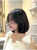 ○ショートボブ/髪質改善/縮毛矯正/30代40代50代銀座6